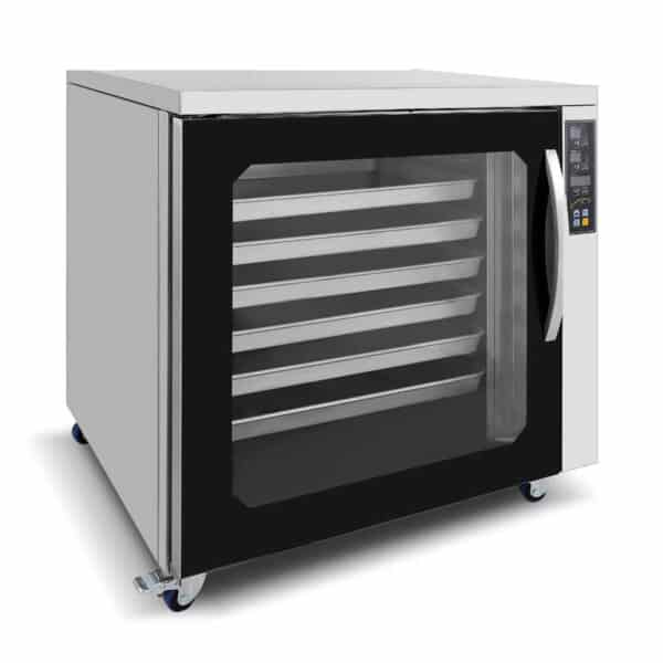 Professionele Horeca Rijskast - 8 x 60/40 cm - 230V - RVS