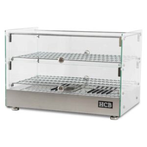 Professionele Horeca Warmhoudvitrine - 50 liter - 230V - RVS