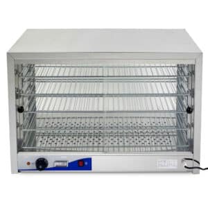 Professionele Horeca Warmhoudvitrine - 230V - RVS