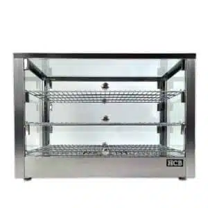 Professionele Horeca Warmhoudvitrine - 115 liter - 230V - RVS