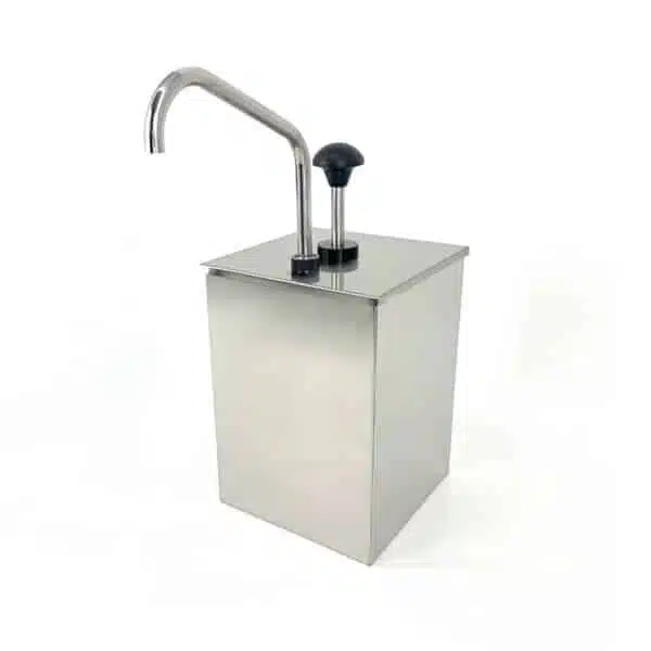 Professionele Horeca Sauspomp - 4 liter - RVS sausdispenser - Dispenser