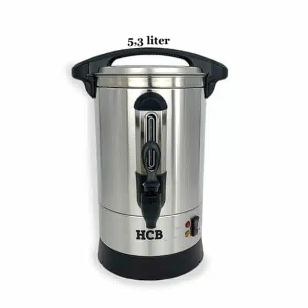 Professionele Horeca Percolator - 5,3 liter - 35 kopjes - 230V - RVS - Elektrisch koffiezetapparaat - Volautomatische koffiemachine