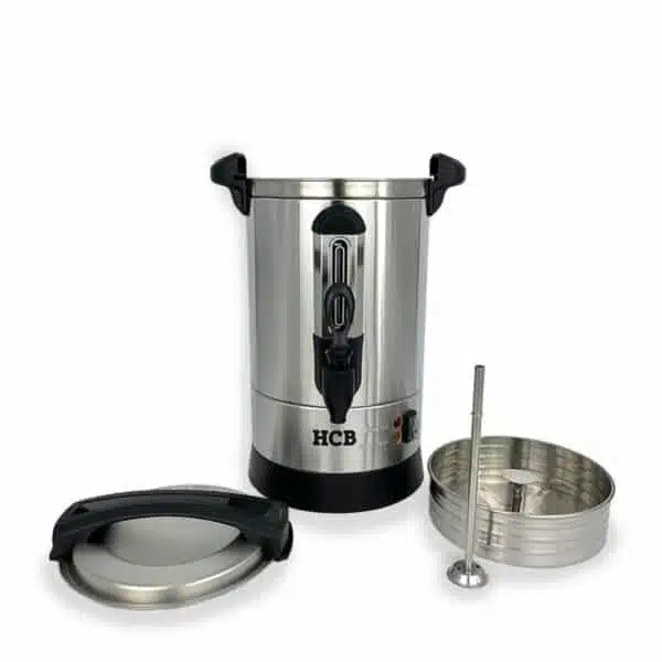 Professionele Horeca Percolator - 5,3 liter - 35 kopjes - 230V - RVS - Elektrisch koffiezetapparaat - Volautomatische koffiemachine