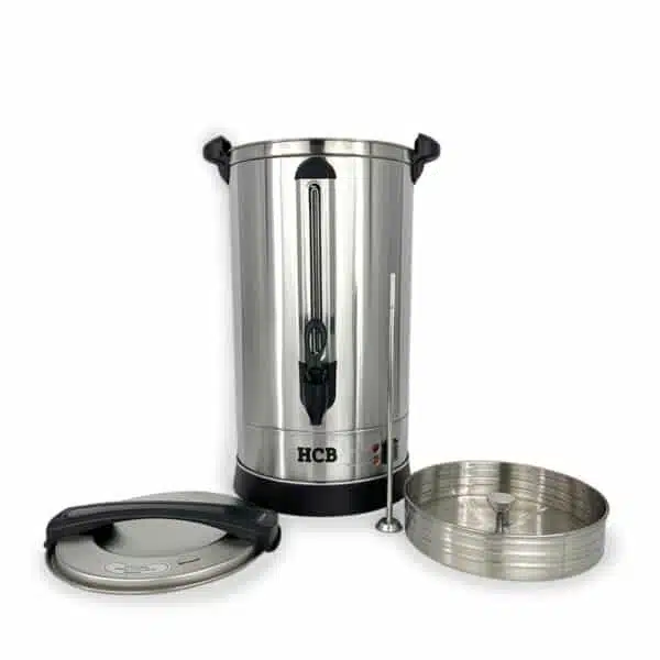 Professionele Horeca Percolator - 18,2 liter - 120 kopjes - 230V - RVS - Elektrisch koffiezetapparaat - Volautomatische koffiemachine