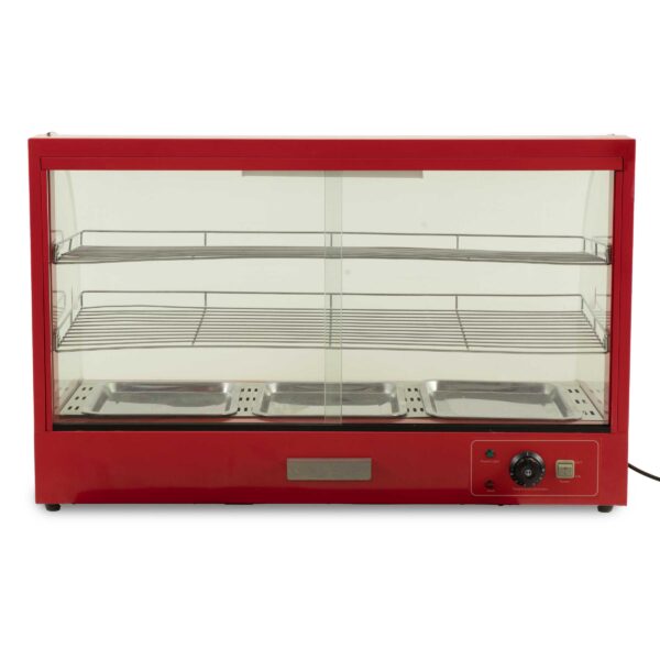 Warmhoudvitrine - 95 cm - 230V - RVS