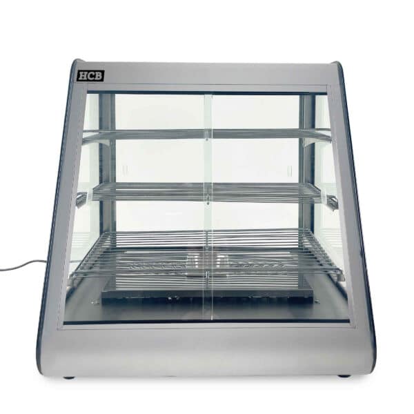 Warmhoudvitrine - 63,5 cm - 230V - RVS