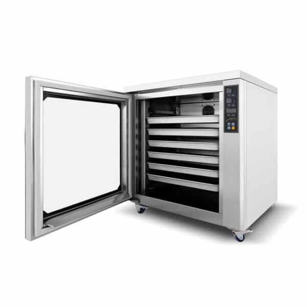 Professionele Horeca Rijskast - 8 x 60/40 cm - 230V - RVS