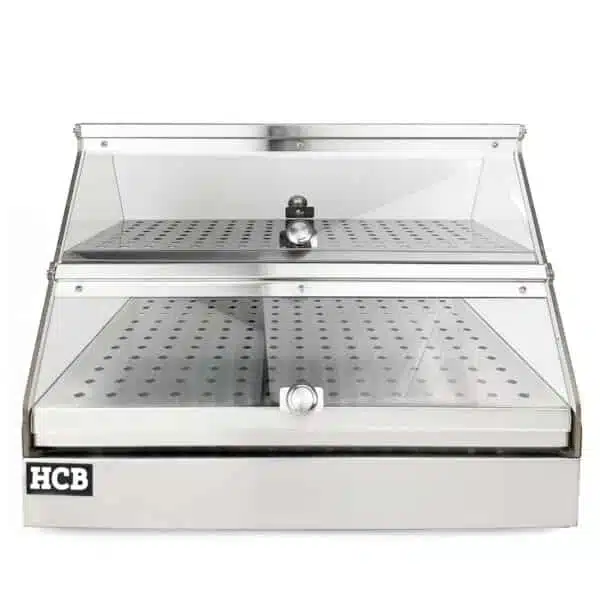 Professionele Horeca Warmhoudvitrine - 230V - RVS