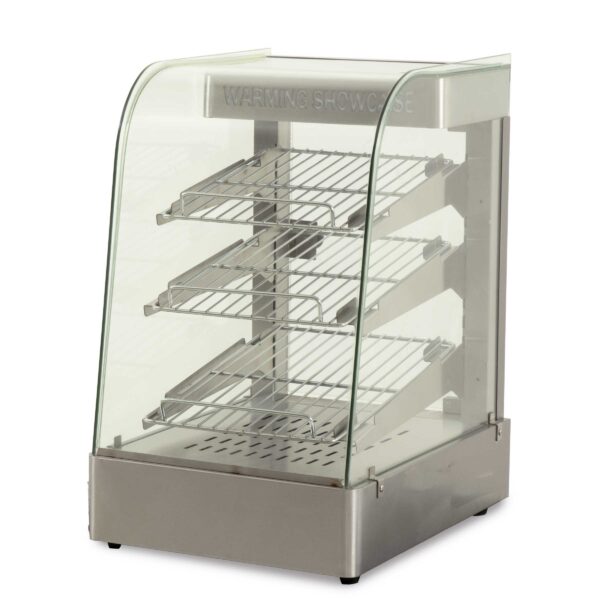 Professionele Horeca Warmhoudvitrine - 230V - RVS