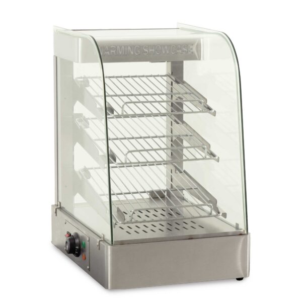 Professionele Horeca Warmhoudvitrine - 230V - RVS