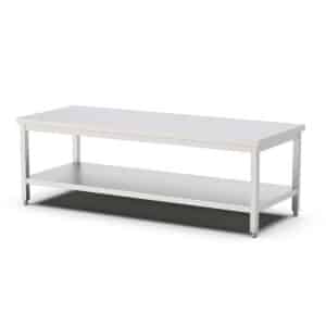 Werktafel - 200 x 70 x 60 cm - RVS Pro-line