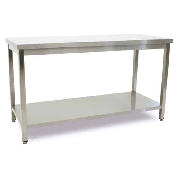 Werktafel - 150 x 60 x 88 cm - RVS Pro-line