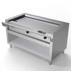 Teppanyaki grill - 144cm - 400V - RVS