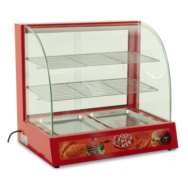 Professionele Horeca Warmhoudvitrine - 230V - RVS