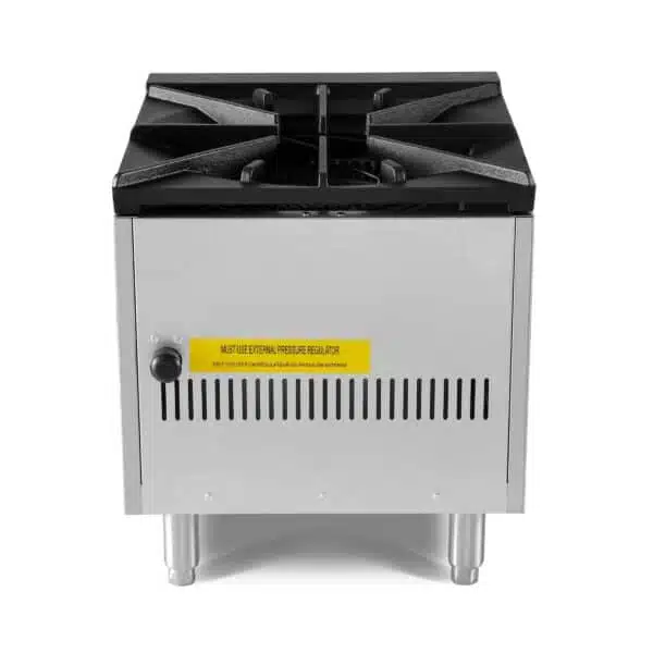 Wokbrander - hokker - 24,7 kW - propaan - RVS