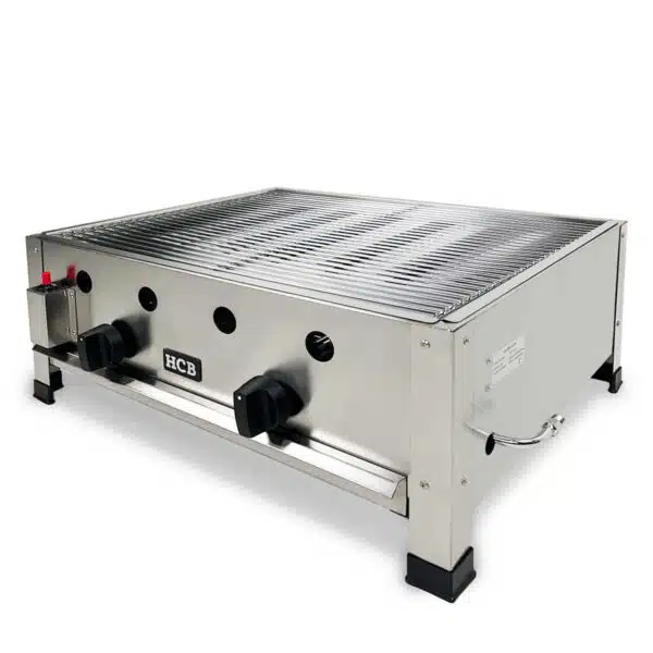 Professionele Horeca Barbecue - propaan - 70 cm - RVS