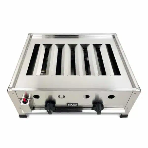 Professionele Horeca Barbecue - propaan - 70 cm - RVS