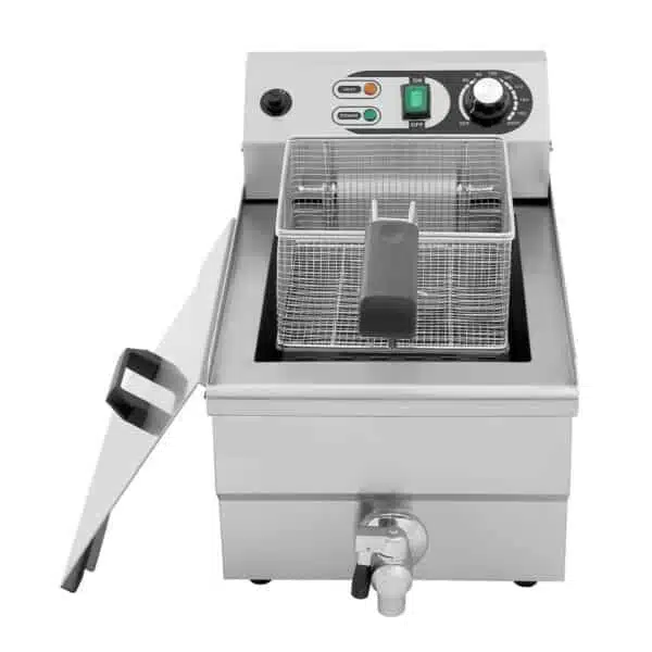 Professionele Horeca frituurpan - Friteuse - 13 liter - 230V - RVS