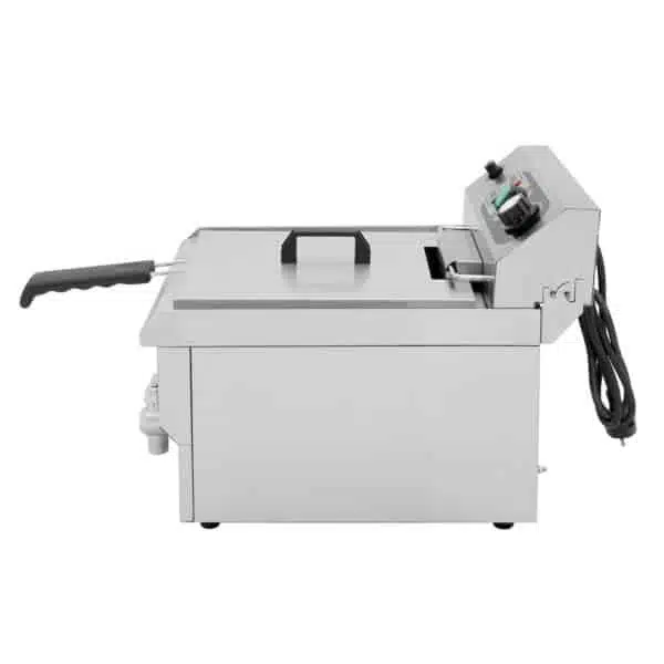 Professionele Horeca frituurpan - Friteuse - 13 liter - 230V - RVS