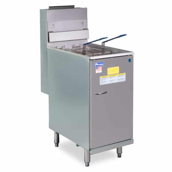 Pitco friteuse met 2 grote frituurmanden type 35C+S