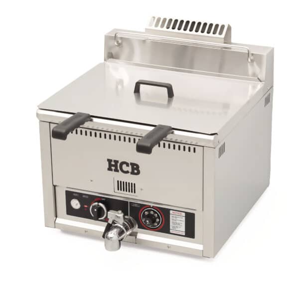 HCB Friteuse - 30 liter - aardgas - RVS
