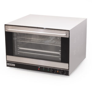 Euromax Heteluchtoven - Linea Nero Turbo 10903N - 60x40 cm - convectie - 400V - RVS