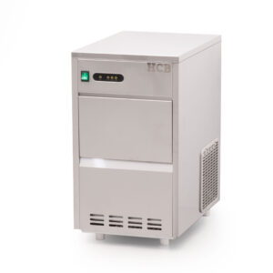 HCB IJsblokjesmachine - ijsklontjes - 24 kg p/d - 230V - RVS