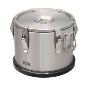 HCB Geïsoleerde container - draagbaar - 15 liter - RVS