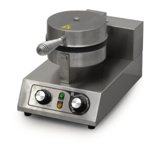 HCB Wafelijzer - ronde wafels - timer - 230V - RVS