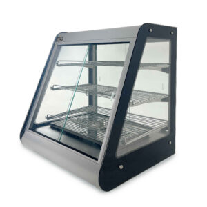 HCB Warmhoudvitrine - 63,5 cm - 230V - RVS
