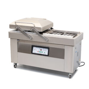 HCB Vacuummachine - dubbele kamer - 600 mm - 230V - RVS