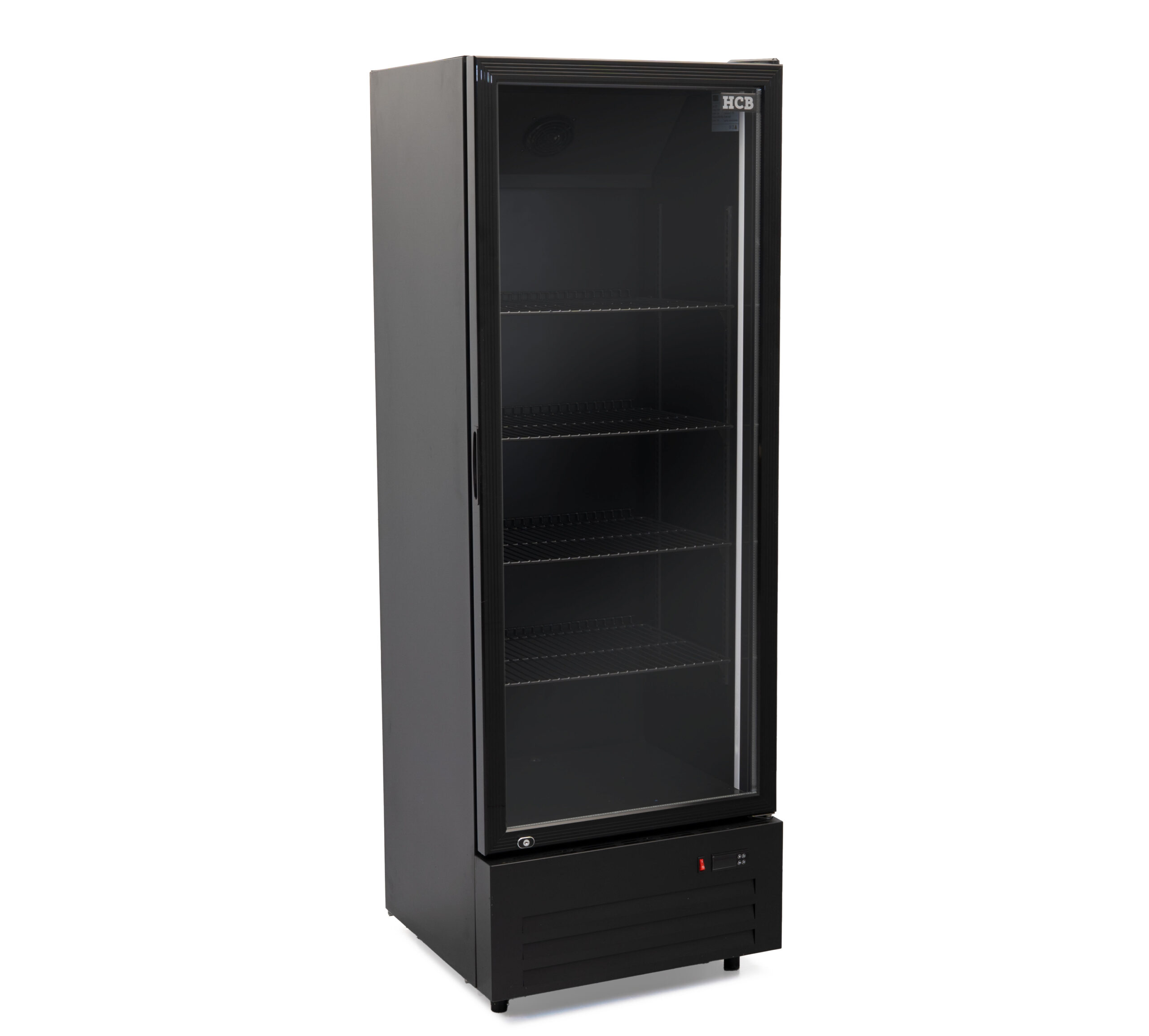 Glasdeurkoeling - 310 liter - zwart - 230V - HCB - Afbeelding 2
