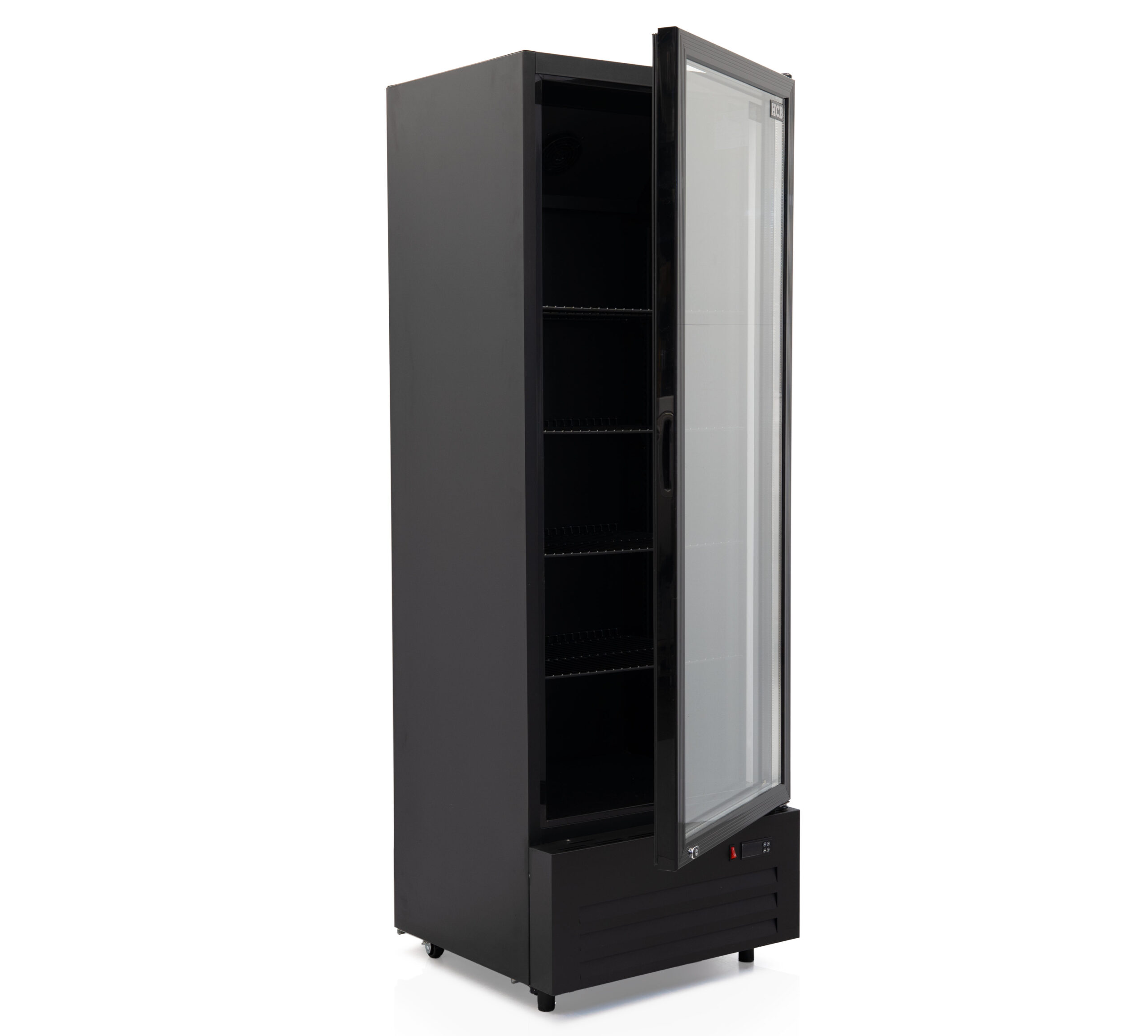 Glasdeurkoeling - 310 liter - zwart - 230V - HCB - Afbeelding 3