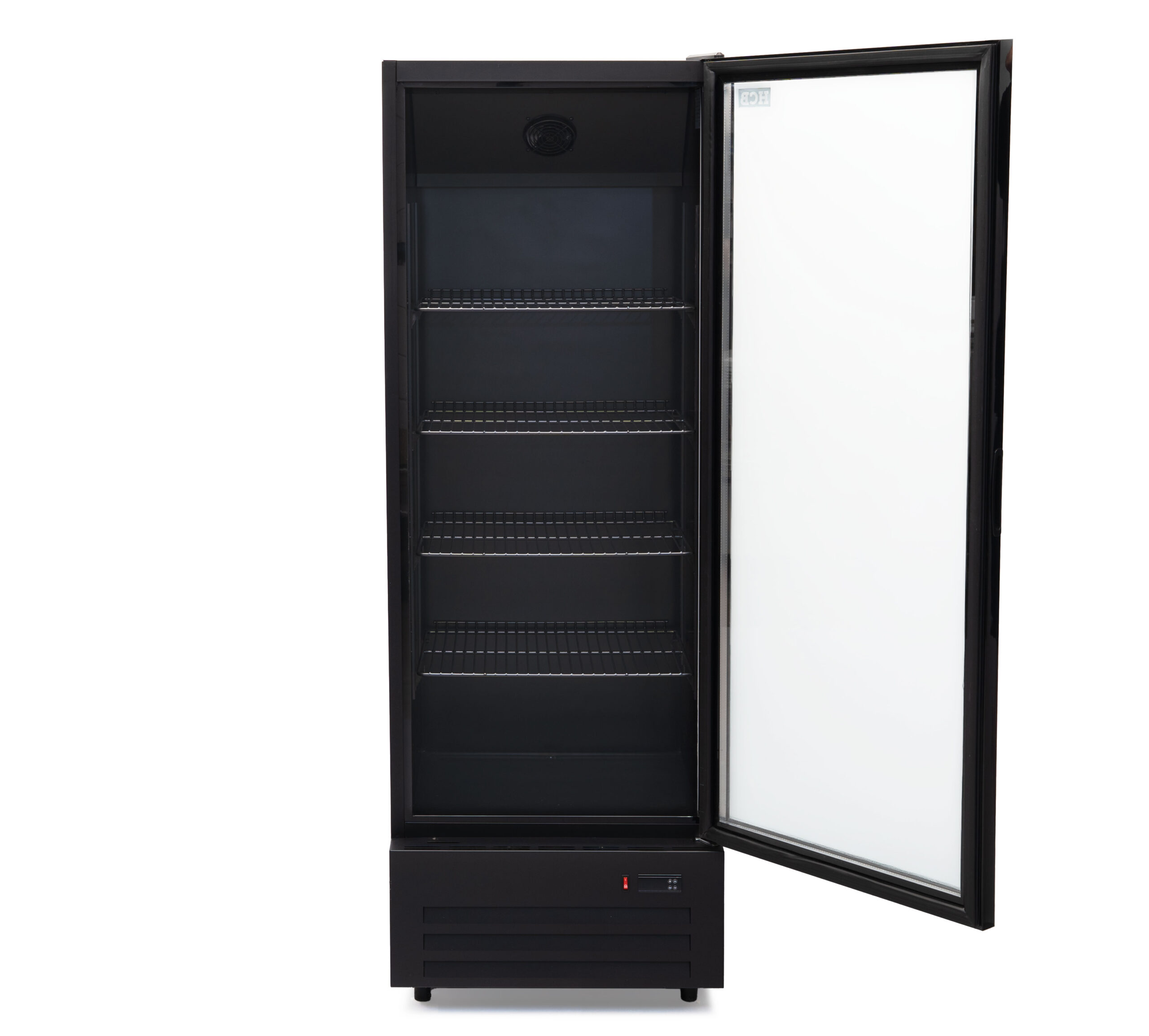 Glasdeurkoeling - 310 liter - zwart - 230V - HCB - Afbeelding 5