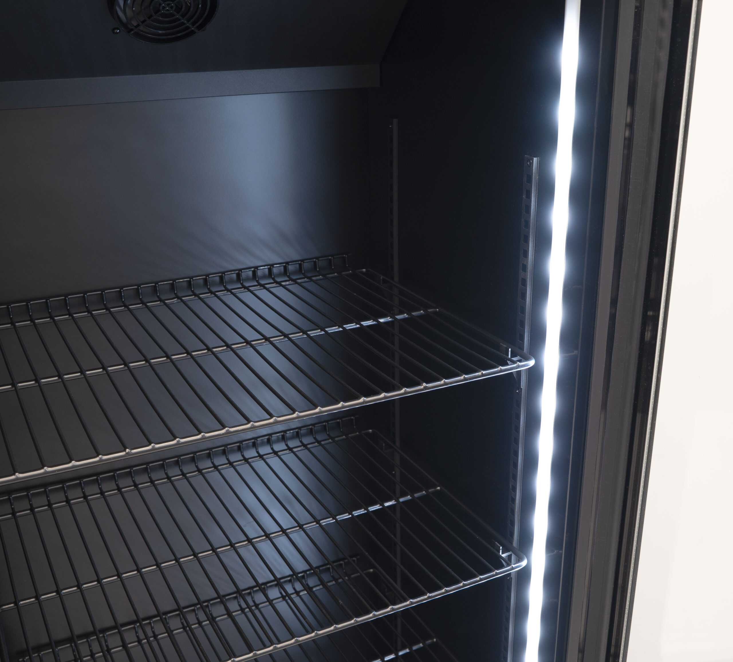 Glasdeurkoeling - 310 liter - zwart - 230V - HCB - Afbeelding 4