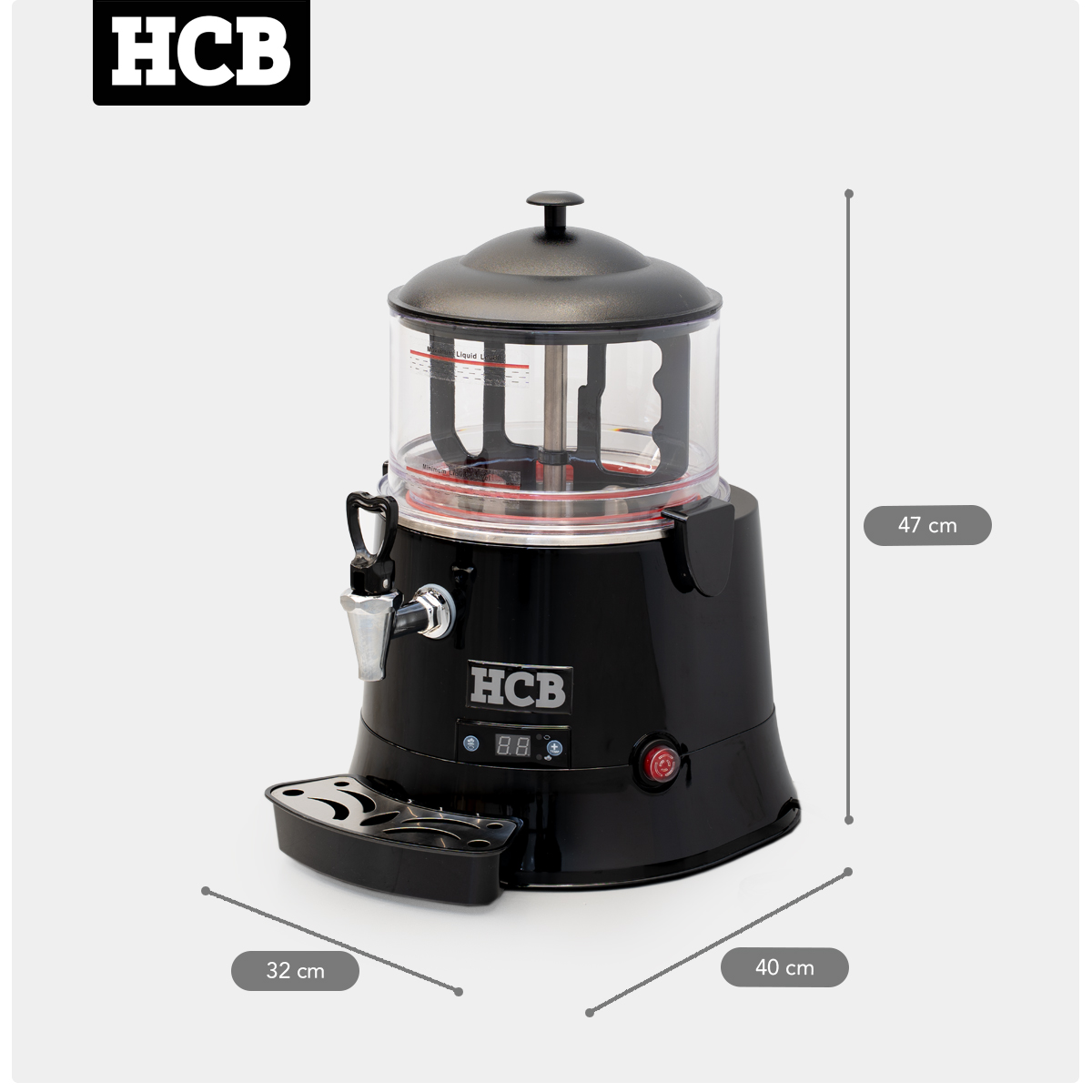 HCB Dispenser - warme dranken - 5 liter - 230V - Afbeelding 6