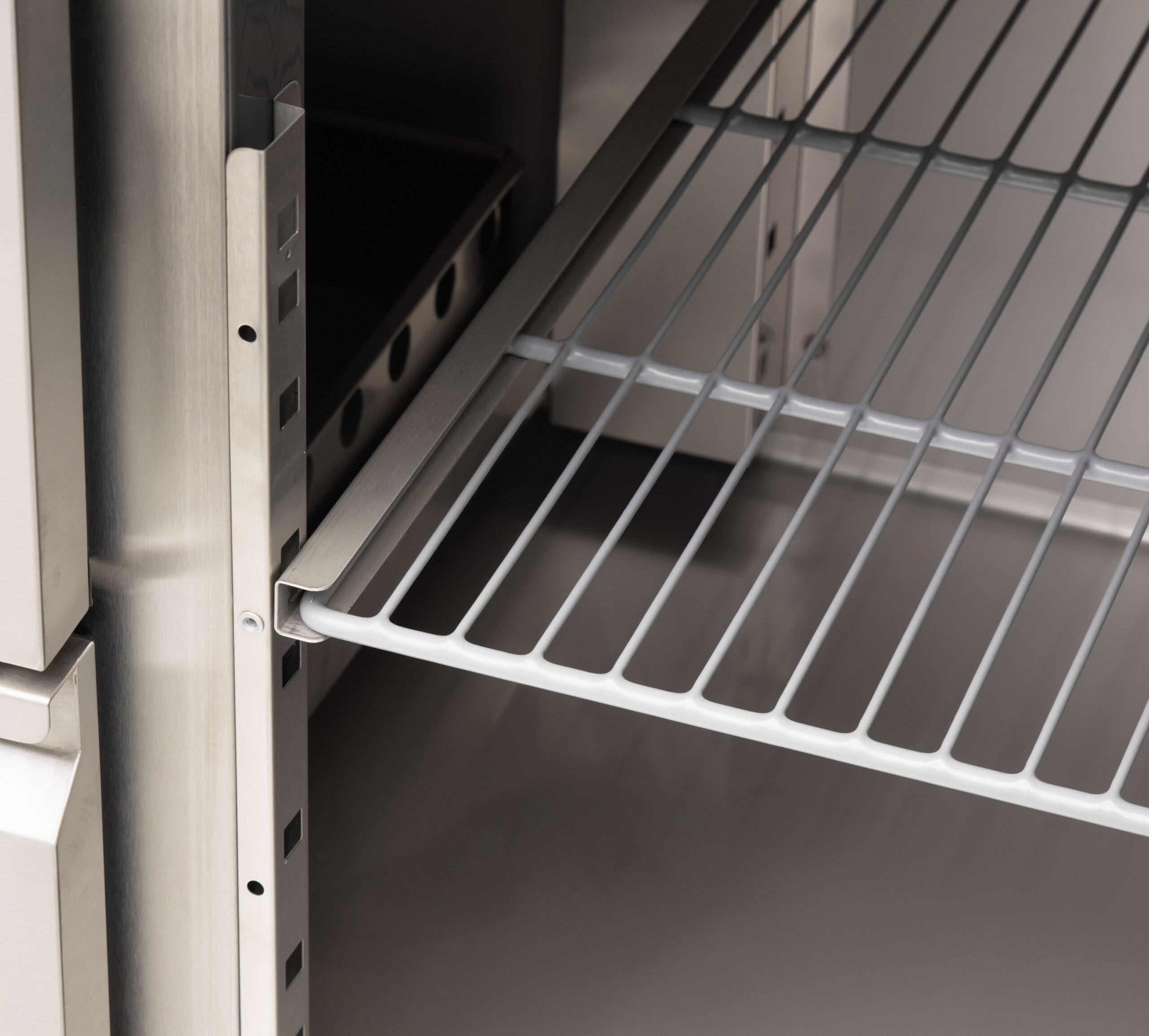 HCB Basic-line Koelwerkbank - 6 lades - 1 deur - 223 cm - 230V - RVS - Afbeelding 5