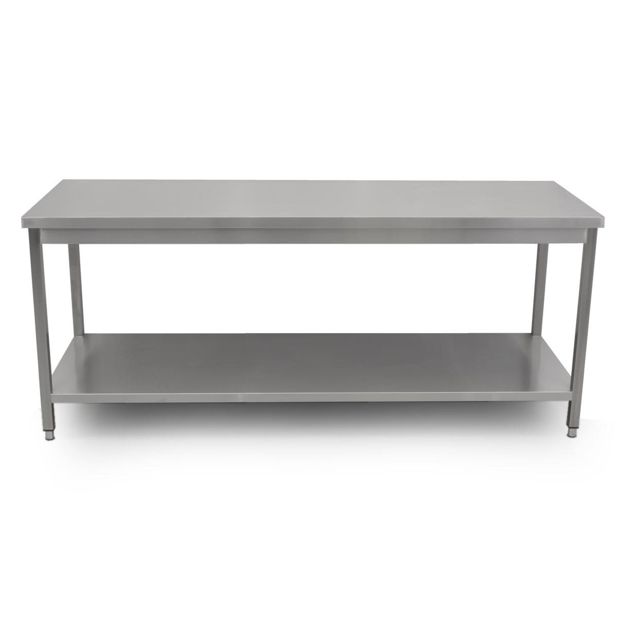 HCB Basic-line Werktafel - met onderschap - 200 x 70 x 85 cm - RVS