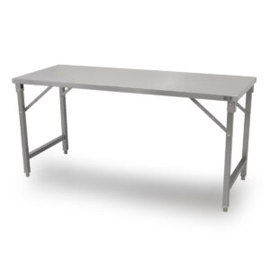 HCB Werktafel - inklapbaar - 180 x 70 x 85 cm - RVS