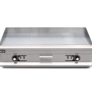 HCB Bakplaat - glad - chroom - 100 cm - 400V - RVS