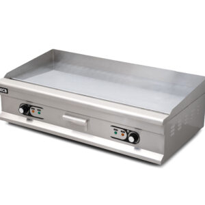 HCB Bakplaat - glad - chroom - 100 cm - 400V - RVS
