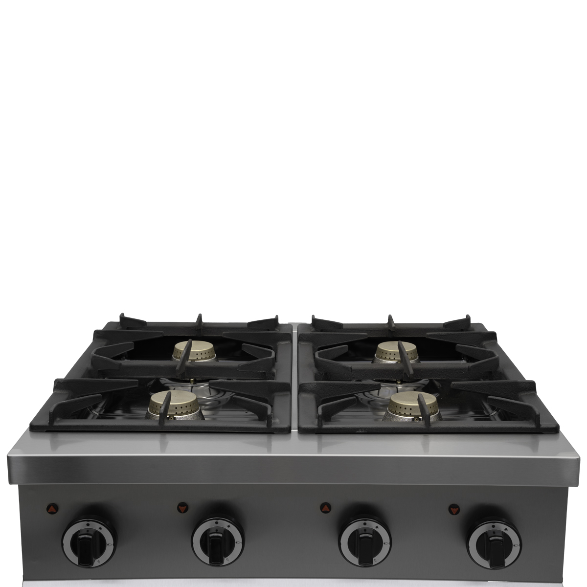 HCB Gasfornuis - 4 pitten - 70 cm - 24 kW - RVS
