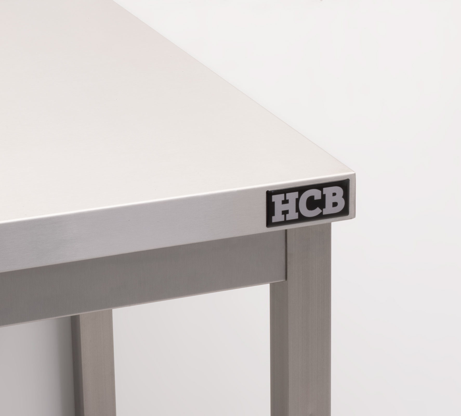 HCB Pro-line Werktafel - met onderschap - 160 x 70 x 60 cm - RVS