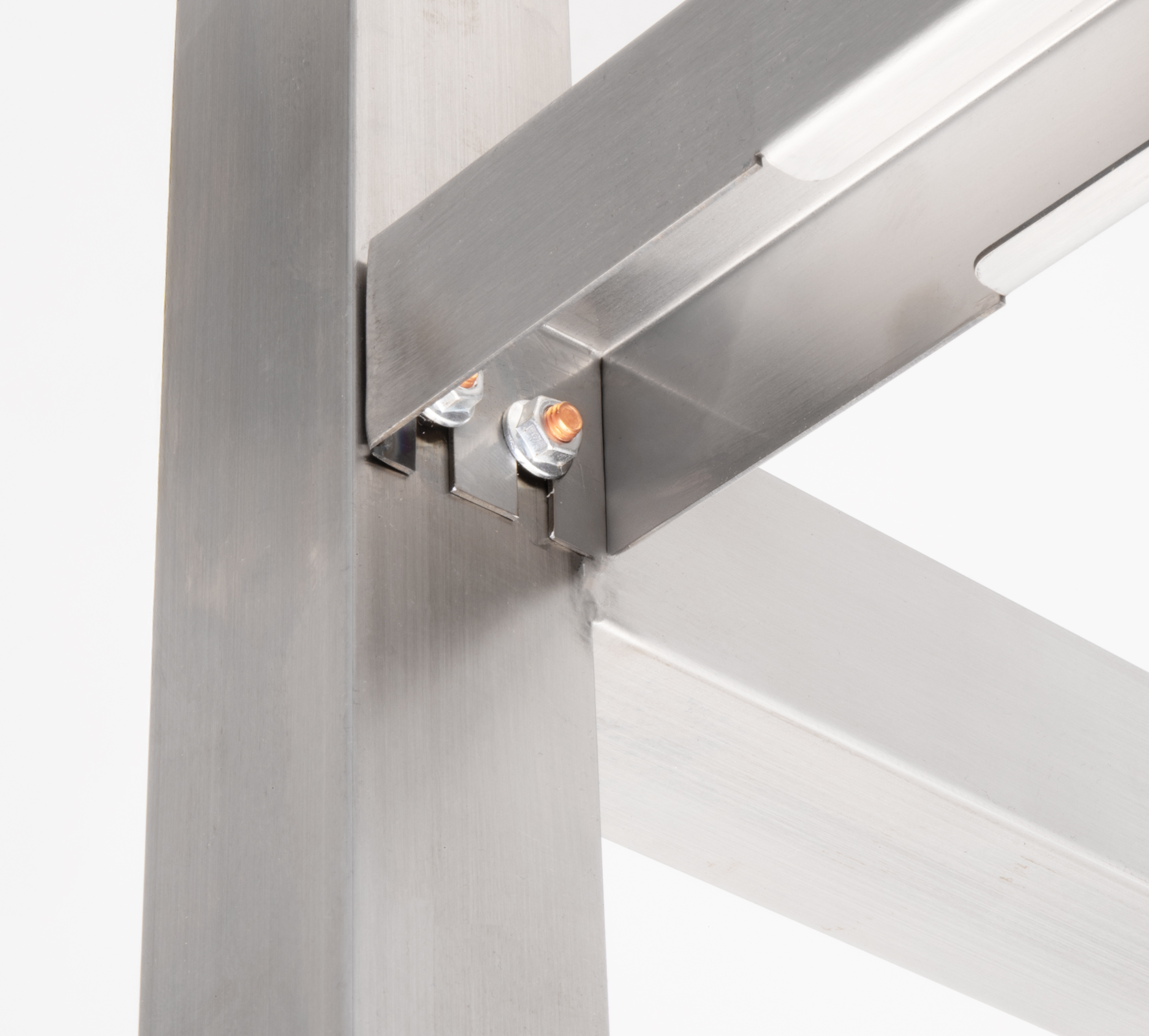 HCB Pro-line Werktafel - 70 x 70 x 85 cm - RVS