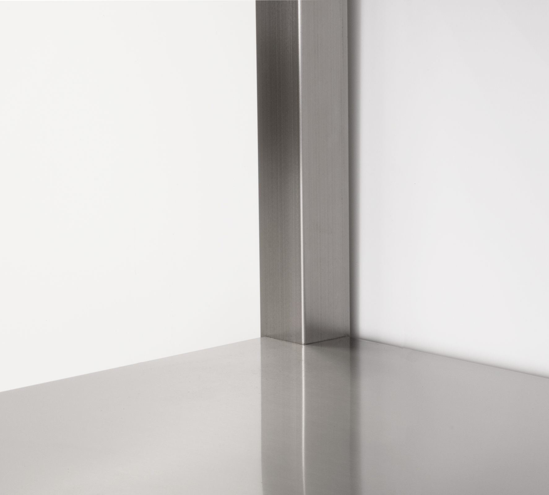 HCB Basic-line Werktafel - met onderschap - 120 x 70 x 85 cm - verrijdbaar - RVS