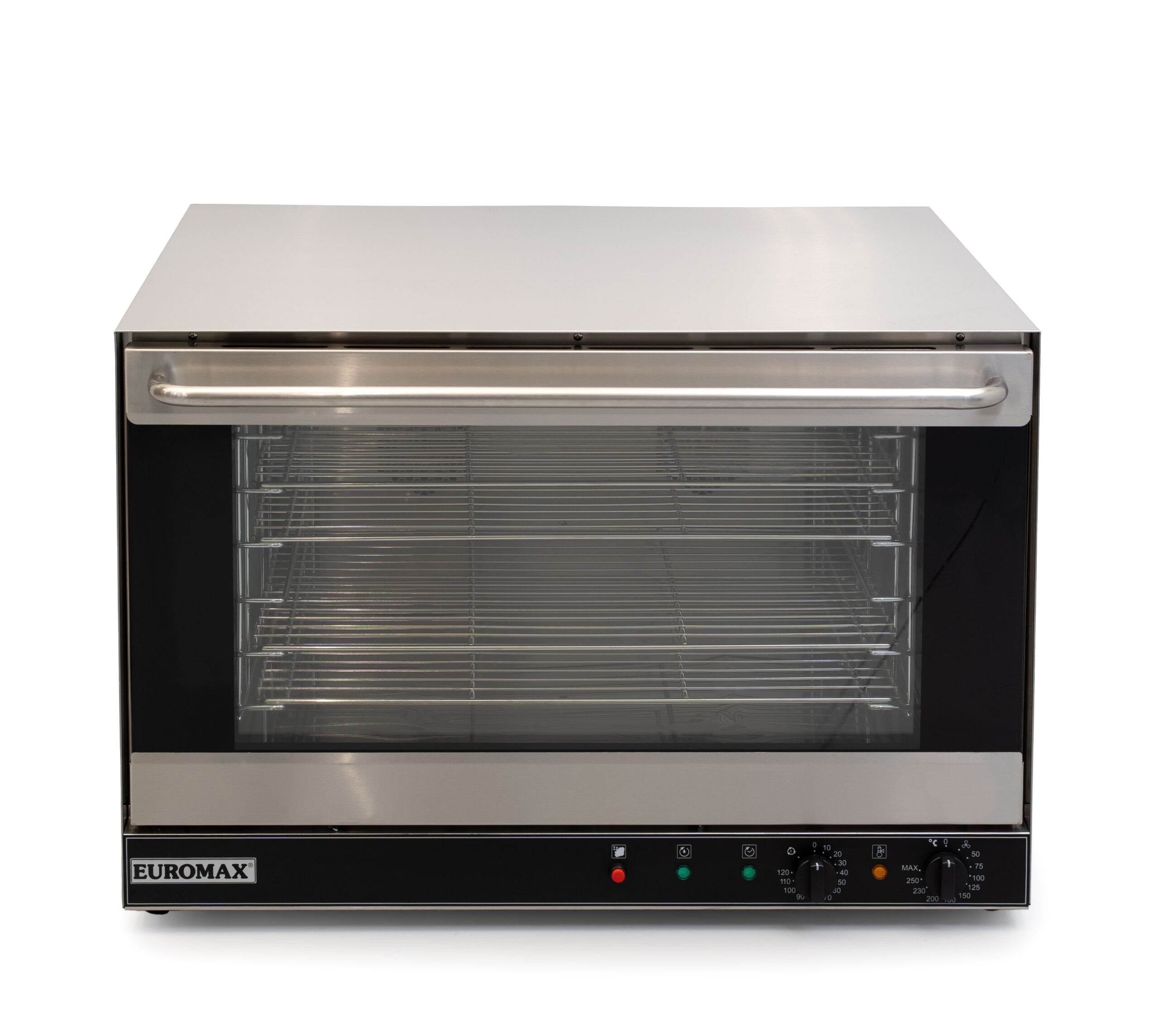 Euromax Heteluchtoven - Linea Nero Turbo 10904N - 60x40 cm - convectie - 230V - RVS