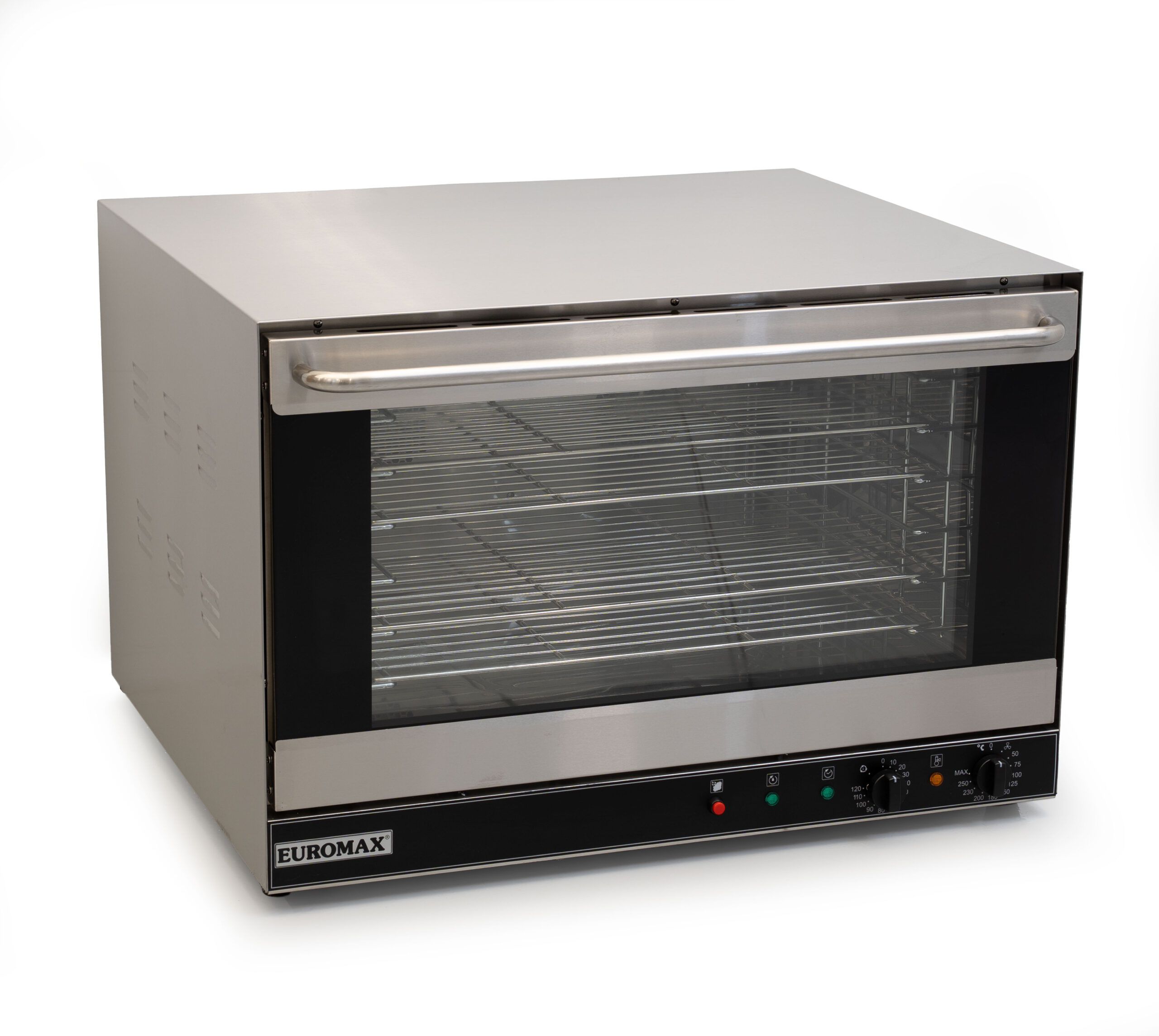 Euromax Heteluchtoven - Linea Nero Turbo 10904N - 60x40 cm - convectie - 230V - RVS