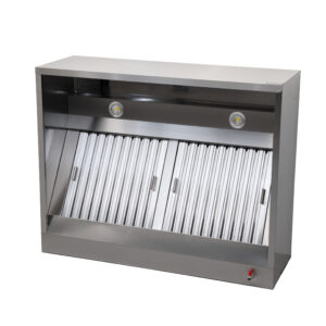 HCB Afzuigkap - doos model - 120 cm - RVS