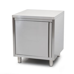 HCB Werkkast - klapdeur - 70 cm - RVS