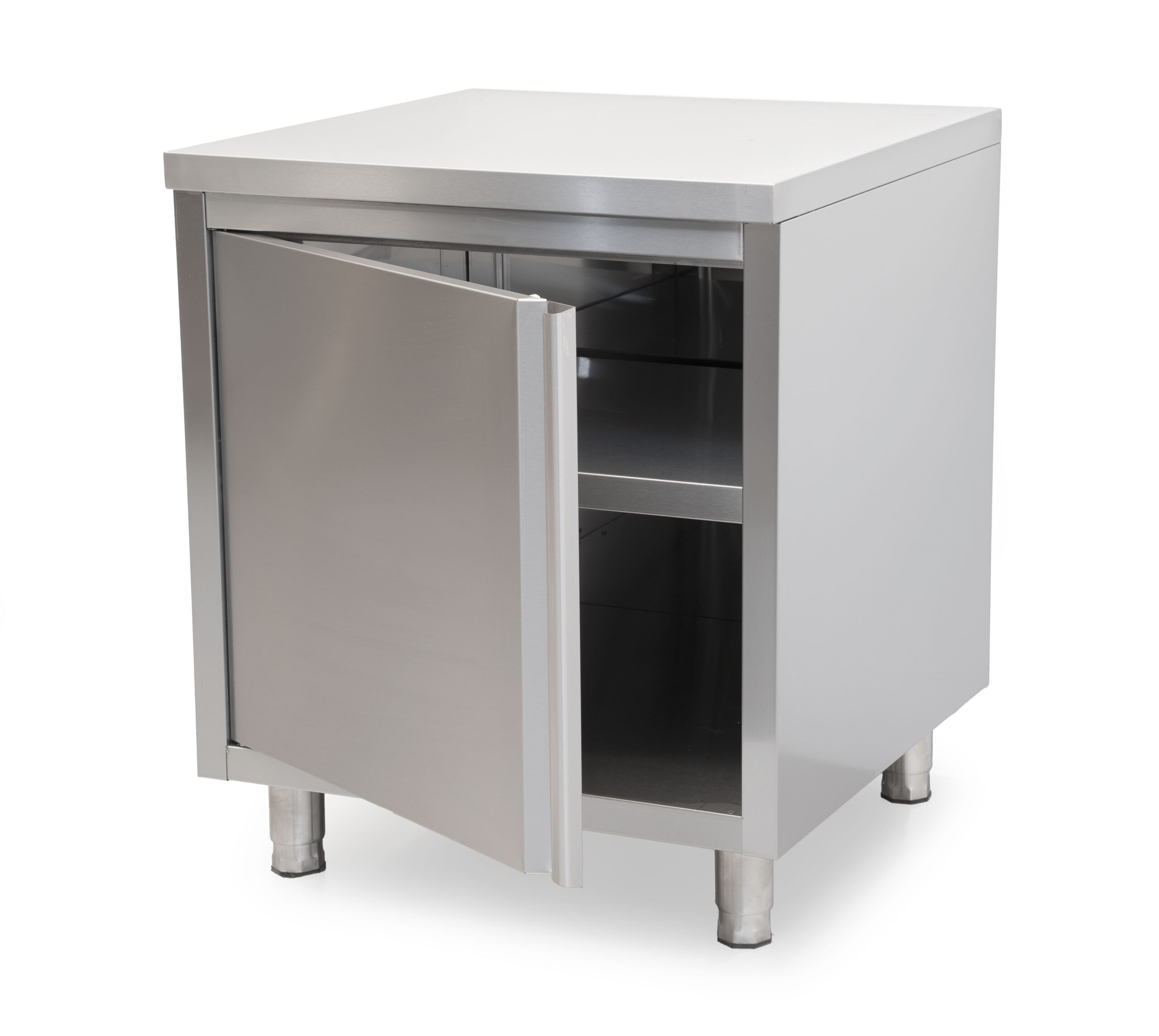 HCB Werkkast - klapdeur - 70 cm - RVS